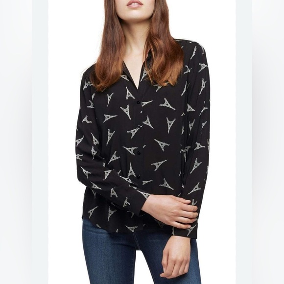 L'AGENCE Blouse Holly Printed - Picture 1 of 7
